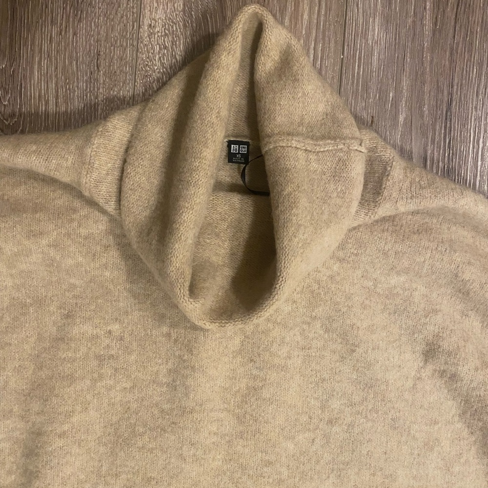 Women’s Sweater Tunic UNI QLO size XS oversized - Picture 2 of 4